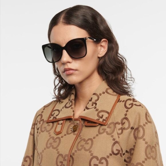 New - GUCCI GG1010s 002 double-G temples and a large coverage area for full pr… - Picture 8 of 16